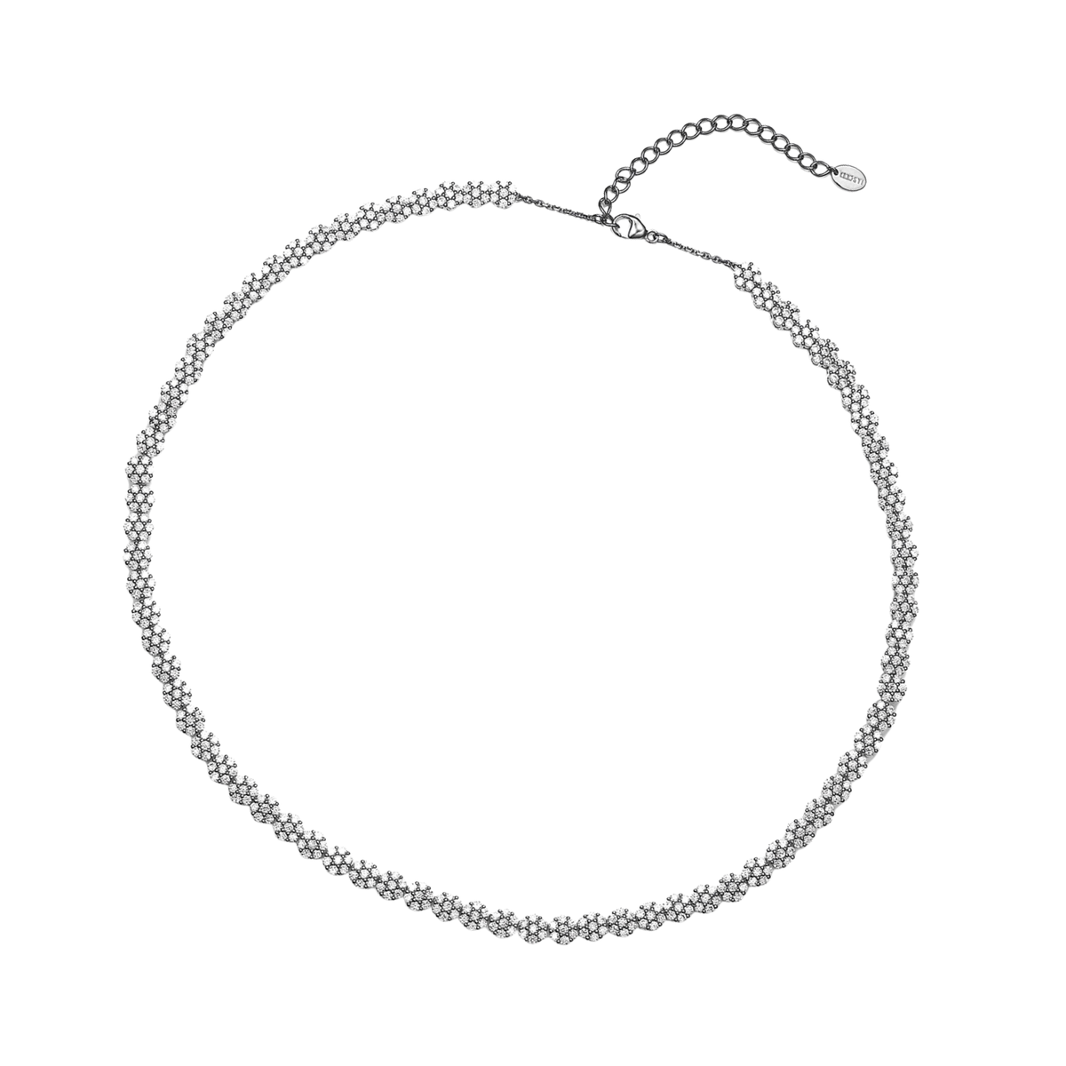DOOSTI Damen Collier 925/Silber - Lichtkranz