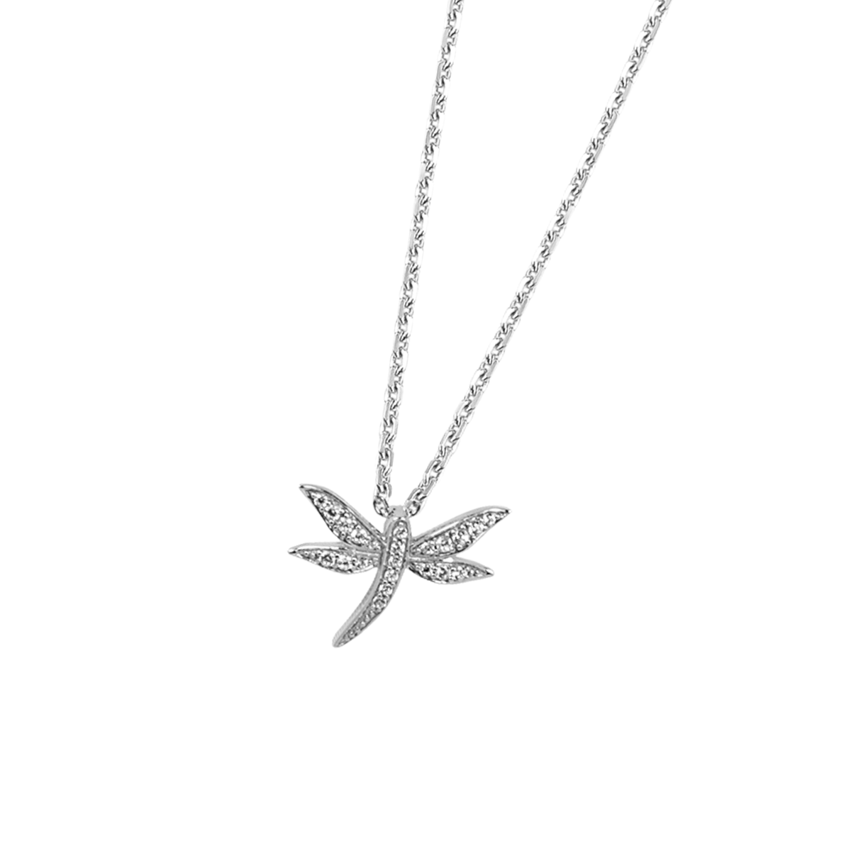DOOSTI Damen Collier 925/Silber - Libelle
