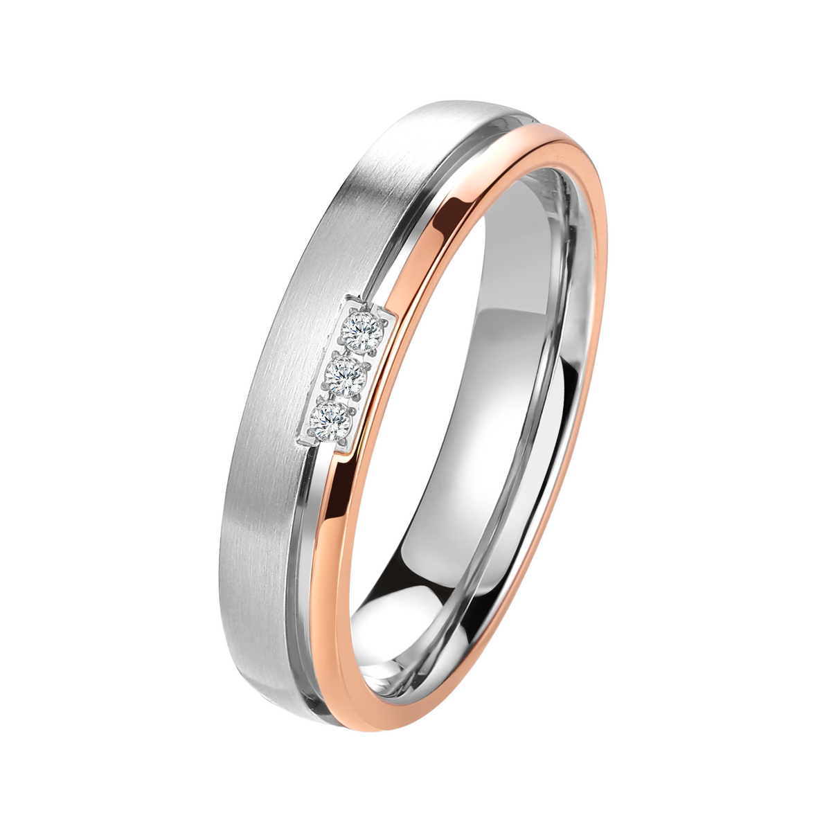DOOSTI Partnerring / Trauring - DAINTY BICOLOR
