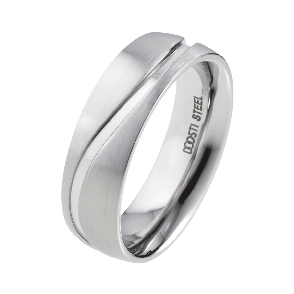 DOOSTI Partnerring / Trauring - GLAMOUR WAVE