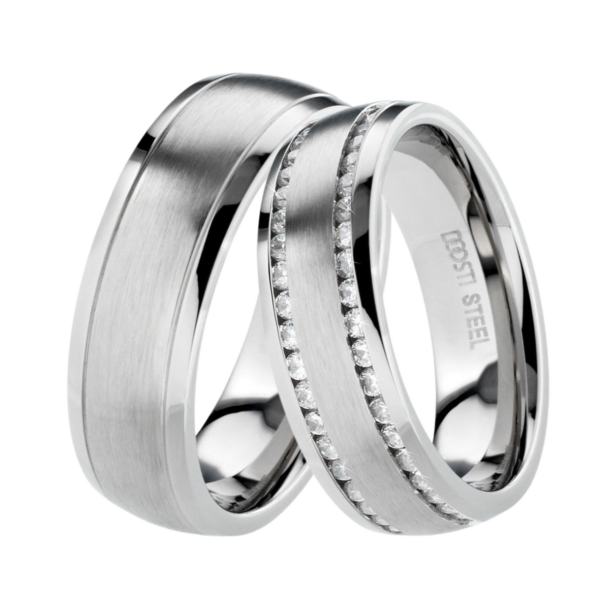 DOOSTI Partnerring / Trauring - GLAMOUR TWO