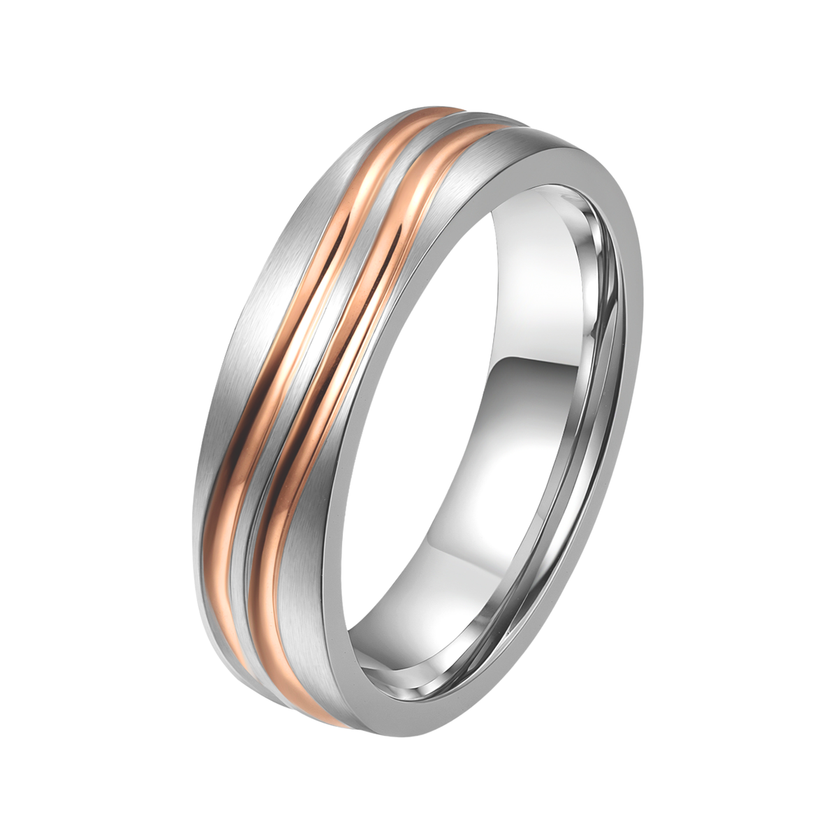 DOOSTI Partnerring / Trauring - DUOLINE ROSE