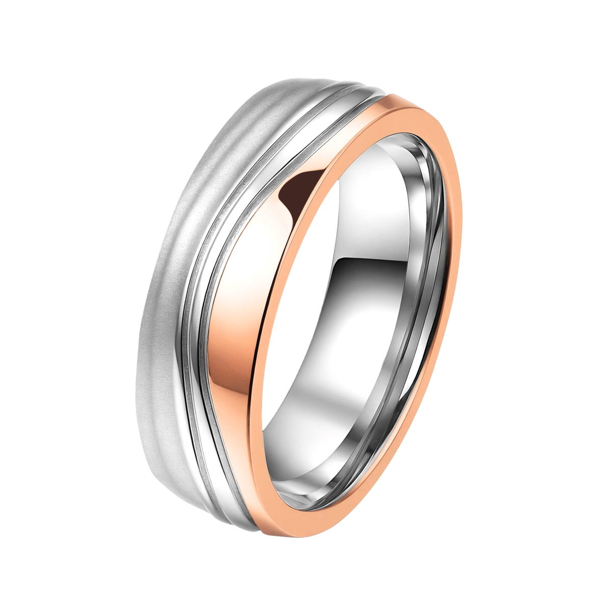 DOOSTI Partnerring / Trauring - CURVE ROSE