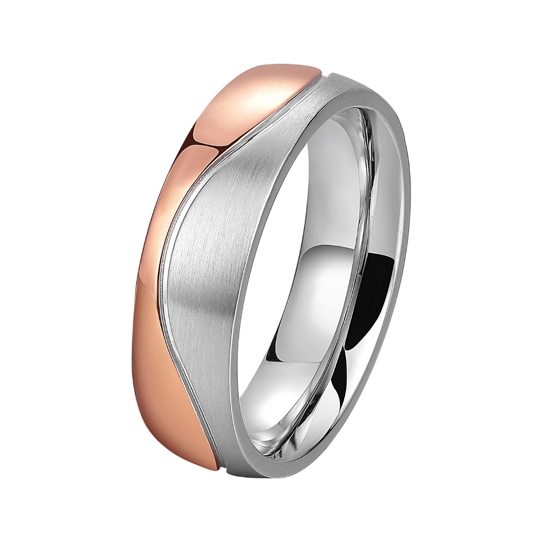 DOOSTI Partnerring / Trauring - HIGHLIGHT BICOLOR