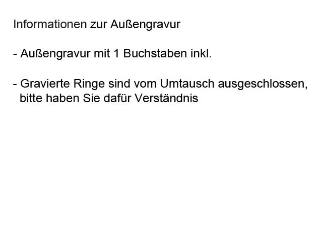 DOOSTI Keramik Siegelring Schwarz inkl. Außengravur