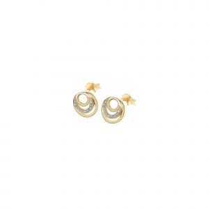DOOSTI Damen Ohrstecker 333/- Gelbgold