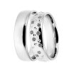 DOOSTI Partnerring / Trauring 925/- Silber - inkl. Gratis Gravur